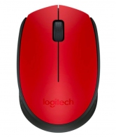 Mouse Wireless Logitech M171 / Optical  / Nano receiver / Red thumbnav 1