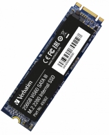 M.2 SATA SSD 256GB  Verbatim Vi560 S3, SATA 6Gb/s, M.2 Type 2280 form factor, Sequential Reads: 560 MB/s, Sequential Writes: 460 MB/s, Max Random 4k: Read: 102,000 IOPS / Write: 80,000 IOPS, Phison Controller, 3D NAND TLC thumbnav 1
