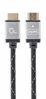 Cable HDMI  CCB-HDMIL-3M, 3m, male-male, Select Plus Series, High speed HDMI cable with Ethernet, Supports 4K UHD resolutions at 60 Hz, Durable nylon braiding and premium style connectors thumbnav 1