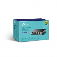 PoE Коммутатор TP-LINK TL-SG105LP / 5 port / Gigabit / RJ45 / steel case thumbnav 3