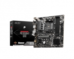 Placa de baza MSI PRO B550M-P GEN3 / Socket AM4 / AMD B550 / mATX thumbnav 1