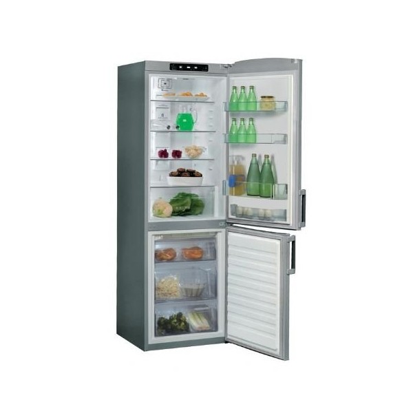 Frigider cu doua usi Whirlpool WBE3352A / 320 l / 190 cm / A+ / Gri photo 1 Frigider cu doua usi Whirlpool WBE3352A / 320 l / 190 cm / A+ / Gri photo 1