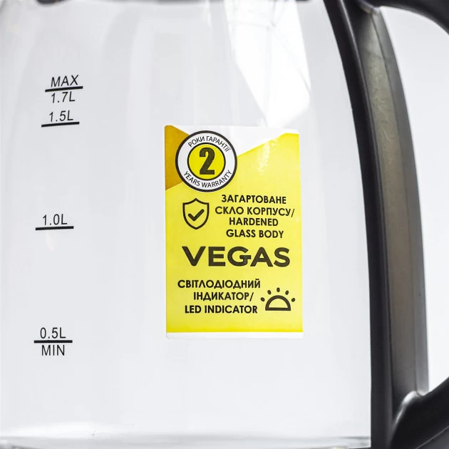 Чайник электрический Vegas VEK-2022B photo 4