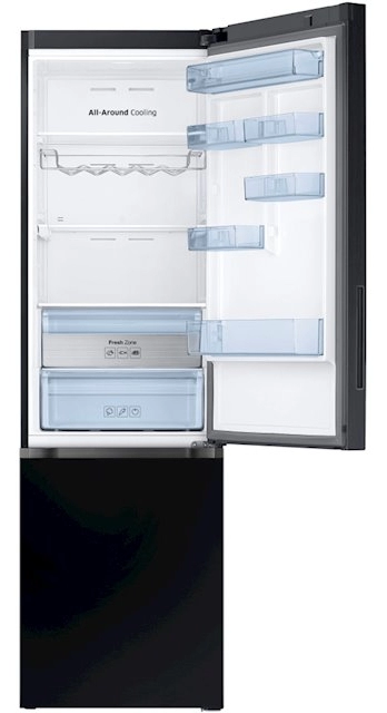 Frigider cu doua usi Samsung RB37K63402C / 367 l / 200.7 cm / A+ / Negru photo 6