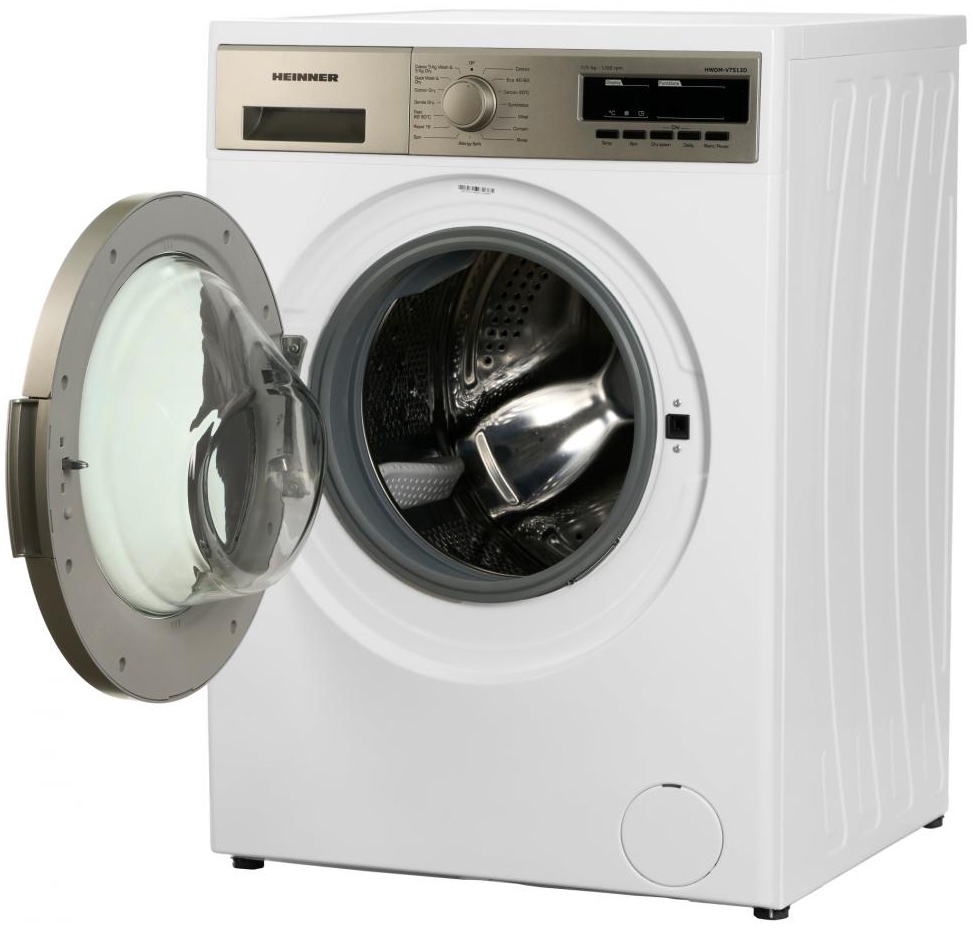 Masina de spalat/uscat Heinner HWDMV7512D 7 kg /1200 rot/min /D /Alb photo 3