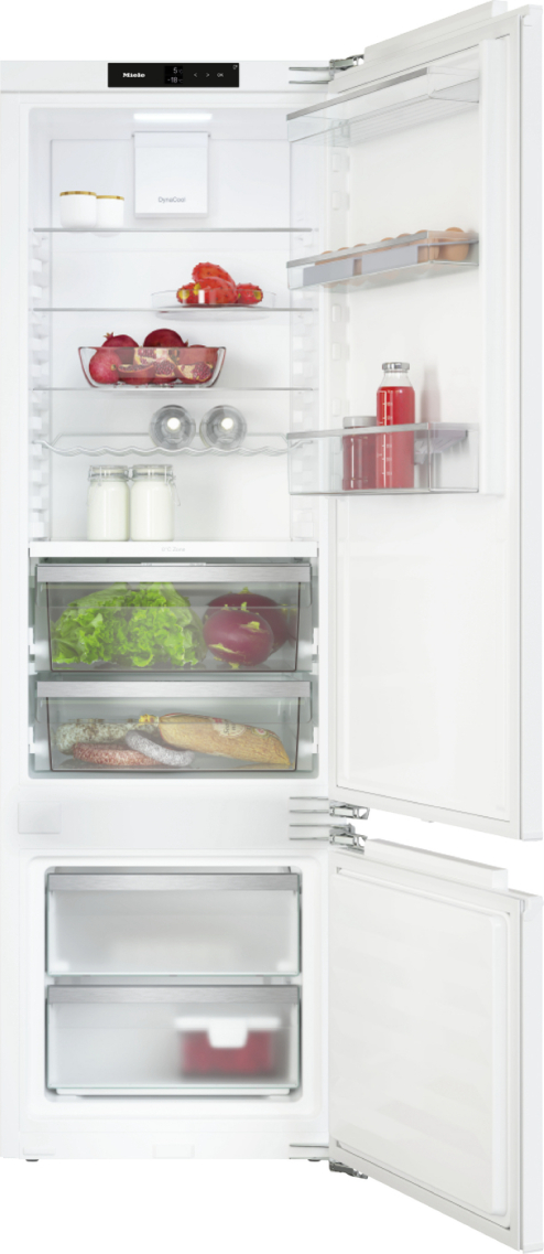 Frigider cu doua usi Miele KF 7742 D / 255 l / 177.8 cm / A++ / Alb photo 1