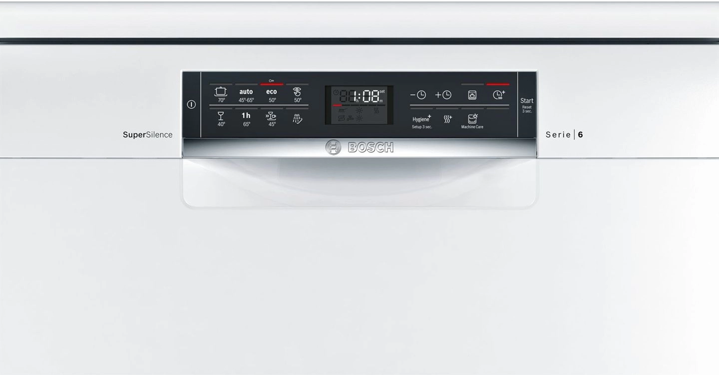 Masina de spalat vase Bosch SMS68MW02E Alb /14 Seturi /De dimensiune completa photo 4