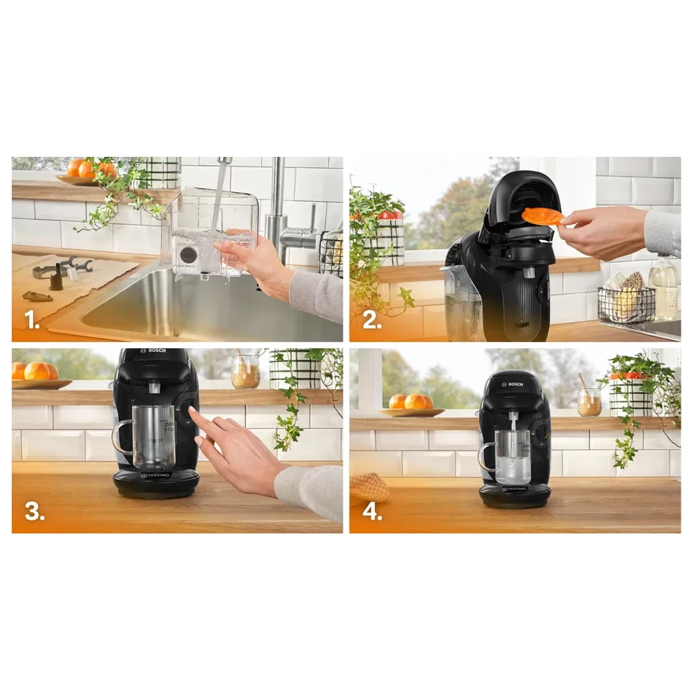 Aparat de cafea cu capsule Bosch TASSIMO STYLE TAS112E / 3.3 bar  photo 4