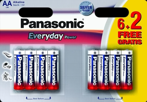Батарейка Panasonic LR6REE/8B2F  Everyday Power photo 1