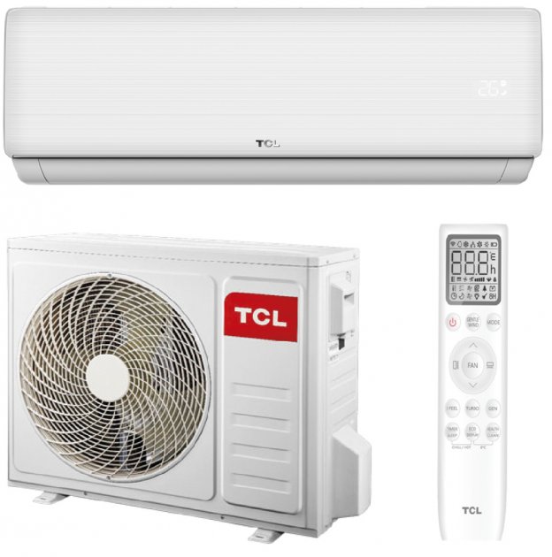 Aparat de aer conditionat TCL TAC24CHSDXA82I 24000 BTU / 70 m2 / Invertor / Wi-Fi R32 / A+ photo 1 Aparat de aer conditionat TCL TAC24CHSDXA82I 24000 BTU / 70 m2 / Invertor / Wi-Fi R32 / A+ photo 1