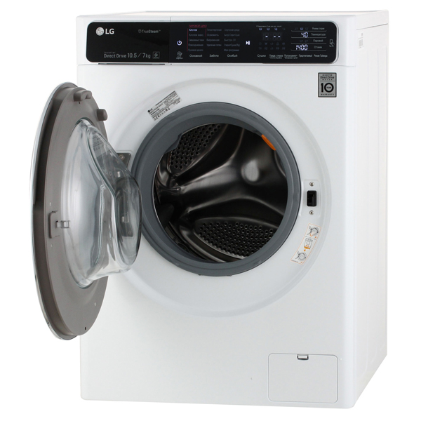 Masina de spalat/uscat LG F14U1JBH2N 10 kg /1400 rot/min /A /Alb photo 3