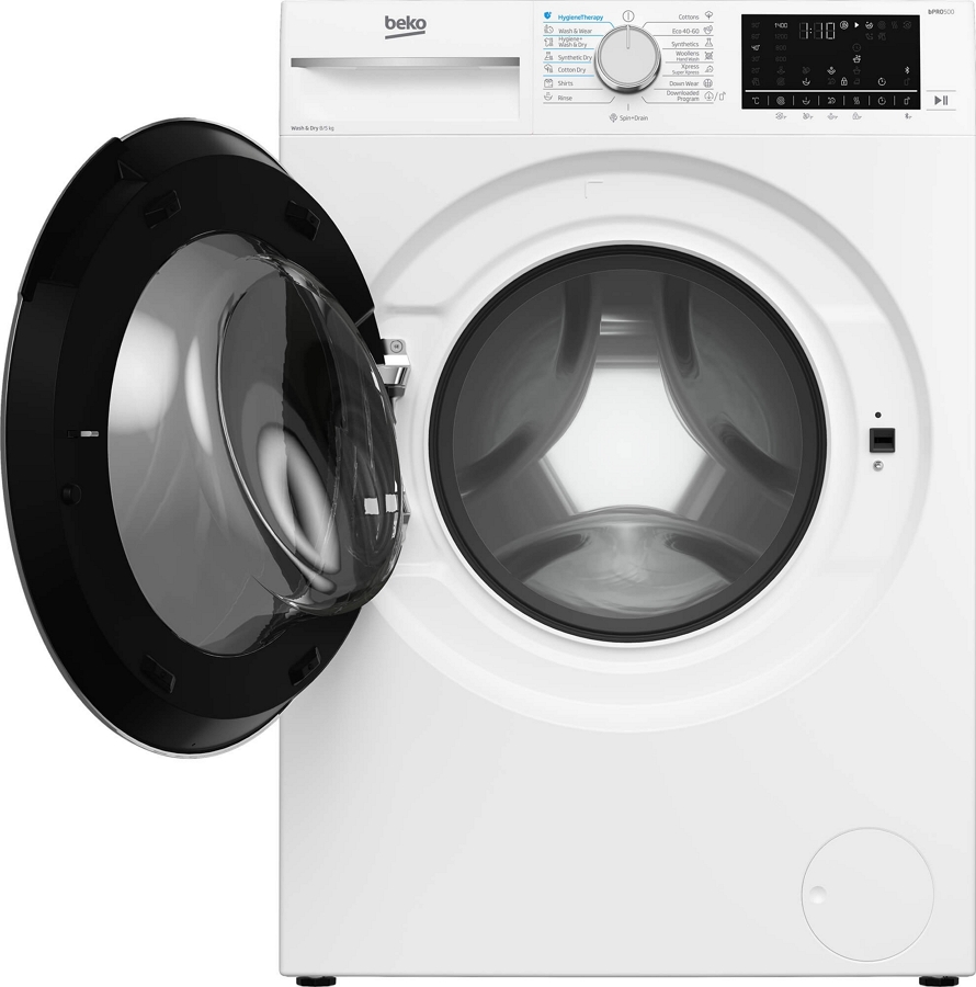 Стиральная машина с сушкой Beko B5DFT58442W 8 кг /1400 об/мин /D /Белый photo 2