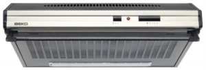 Hota Beko CFB6432XG, 1 motoare, 300 m3/h, 60 cm, Inox thumbnav 1