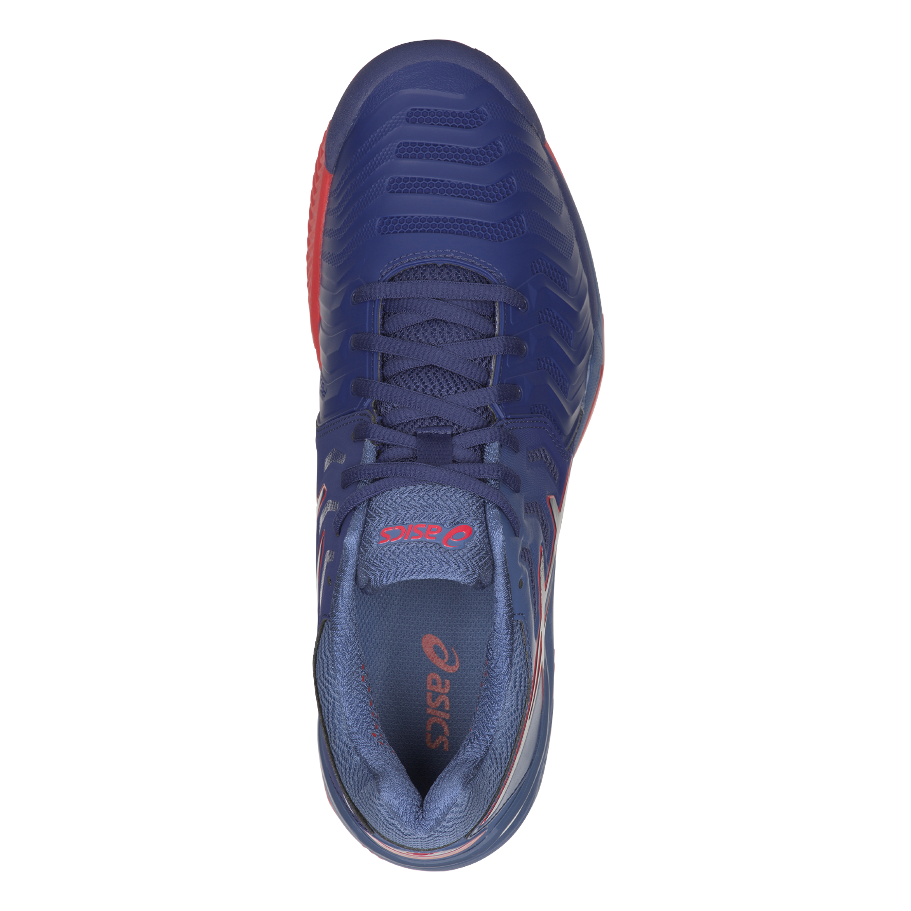 Кроссовки Asics GEL-RESOLUTION 7 CLAY / Мужской / 42 / Синий/Красный photo 2