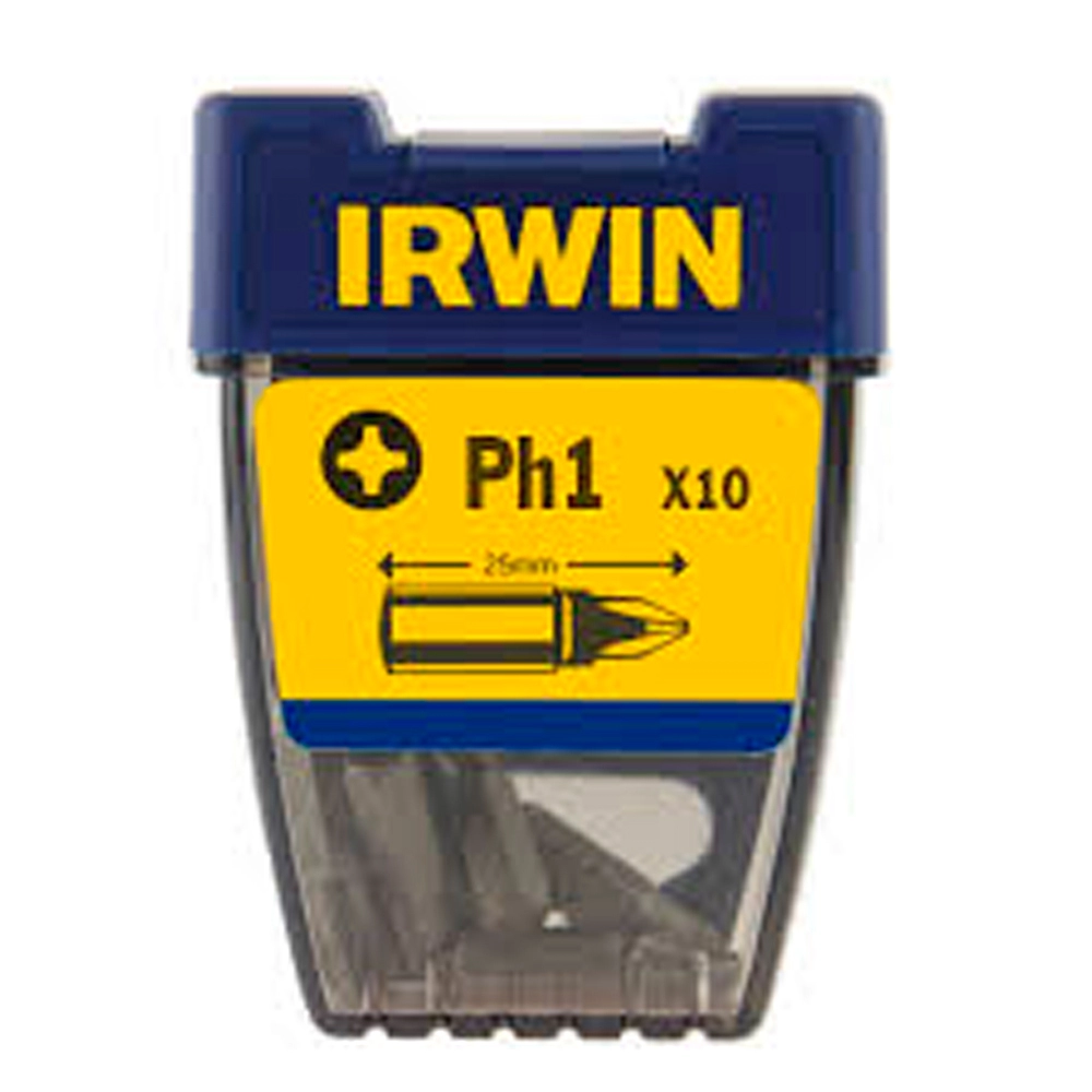 Set biti Irwin 1/4"/25 mm Philips Ph1, 10504330 photo 2