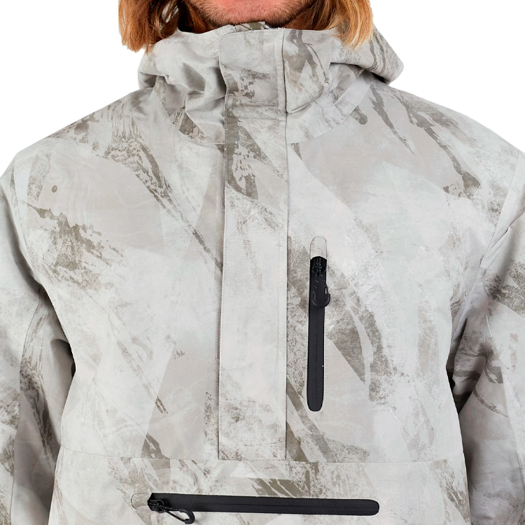 Куртка мужская Fundango Tilbury ECO Logo Anorak S Белый/Серый photo 6