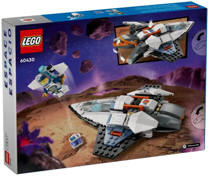 Constructor Lego City Interstellar Spaceship 60430 de la 6+ ani photo 1