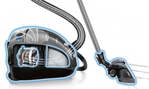 Aspirator cu sac Bosch BGB45330, 650 W, 74 dB, Negru thumbnav 5