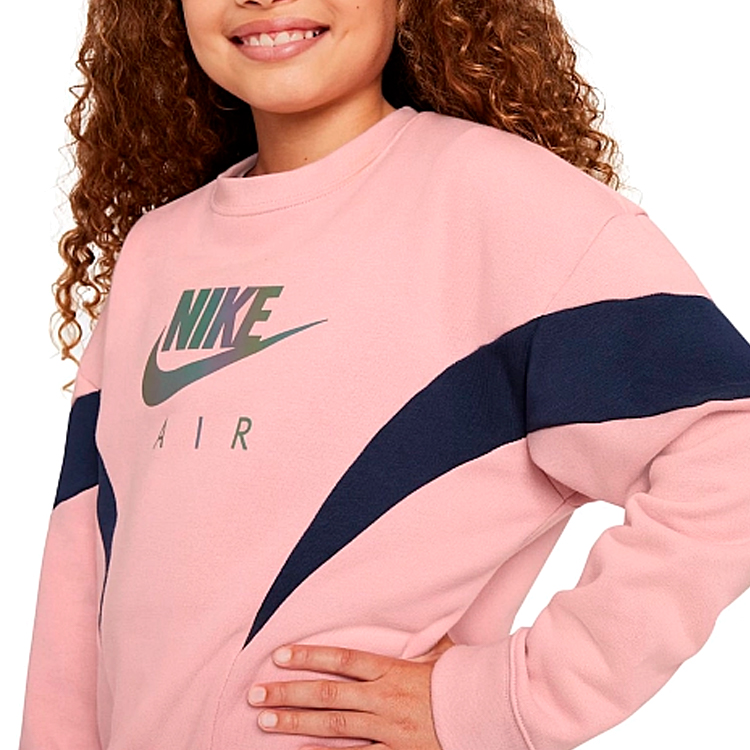Hanorac Nike G NSW AIR FT BF CREW / Femei / L / Roz photo 4