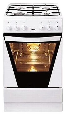 Газовая плита Hansa FCMW 57002030 / 4 конфорок / 50 см / Белый photo 1