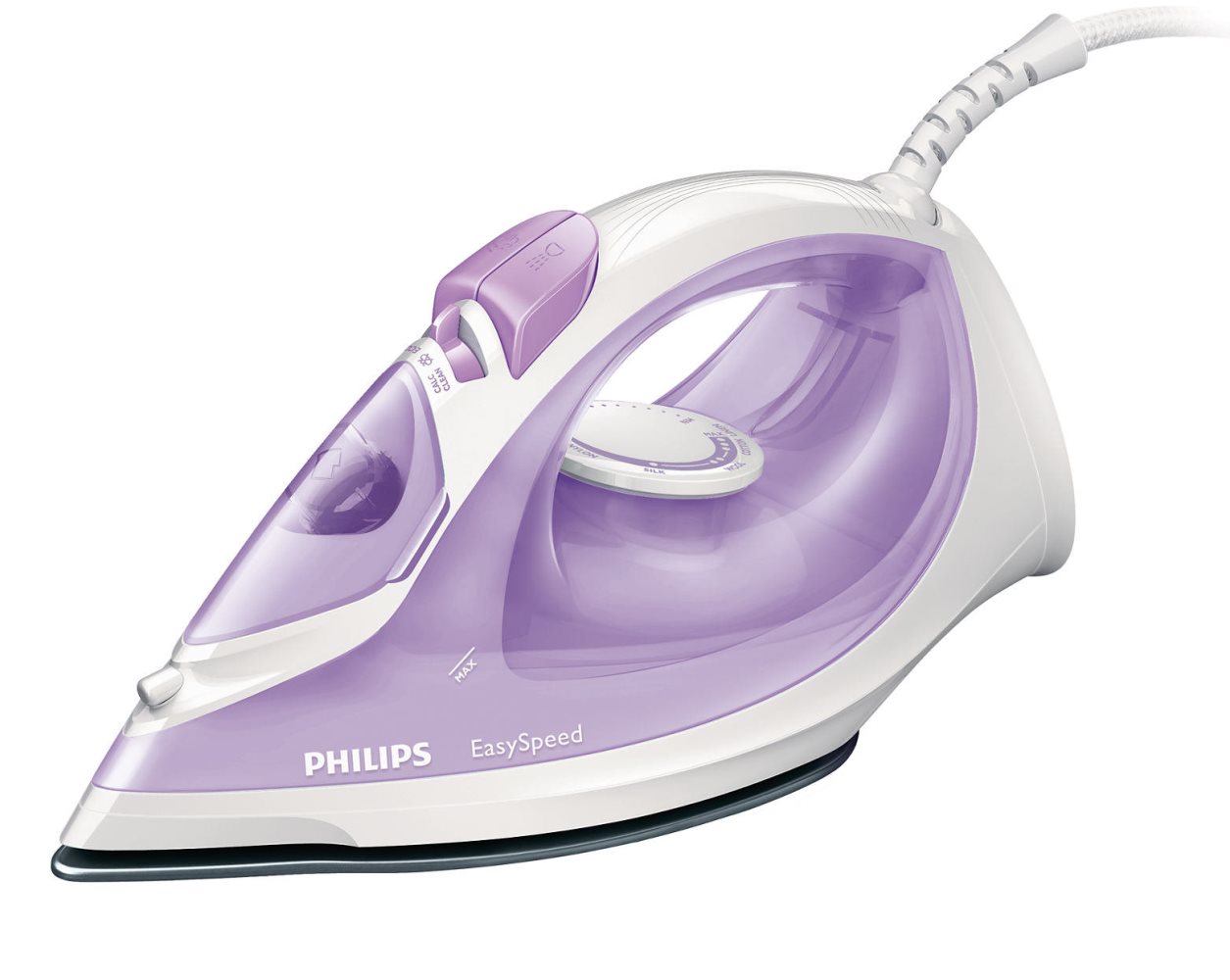 Утюг Philips GC1026/30, 200 мл, Фиолетовый/Белый photo Утюг Philips GC1026/30, 200 мл, Фиолетовый/Белый photo