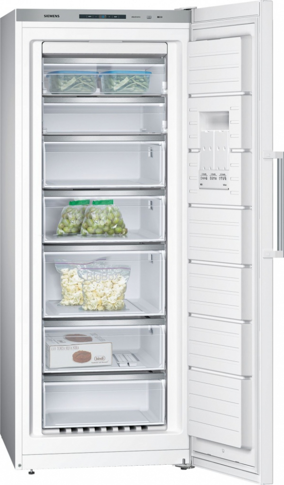 Congelator Siemens GS54NAW30, 323 l, 176 cm, A+, Alb photo 