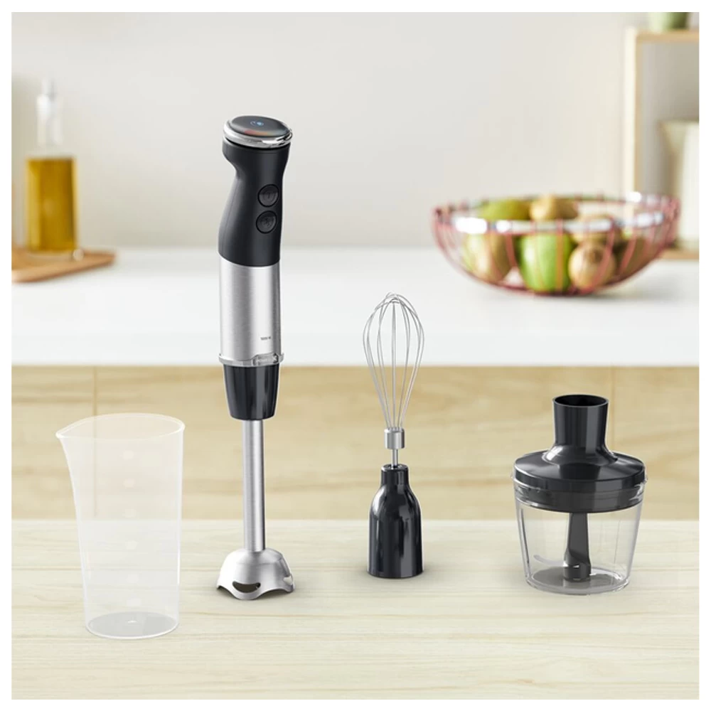 Blender Submersibil Tefal  HB673830 Negru / 20 viteze / 500 ml photo 7