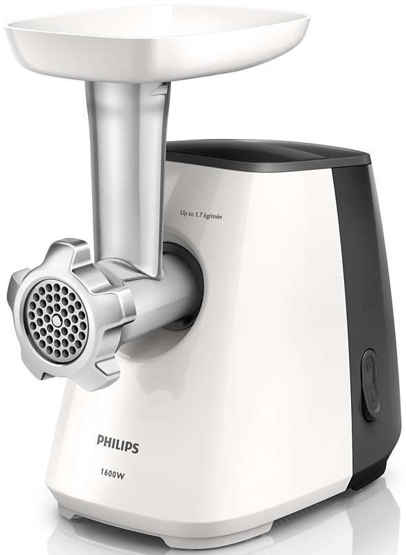 Tocator de carne Philips HR 2712/30, 1.7 kg/min, 450 W, Alb photo 1 Tocator de carne Philips HR 2712/30, 1.7 kg/min, 450 W, Alb photo 1
