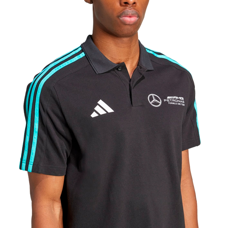 Мужские Поло Adidas MER DNA POLO M S Черный photo 4