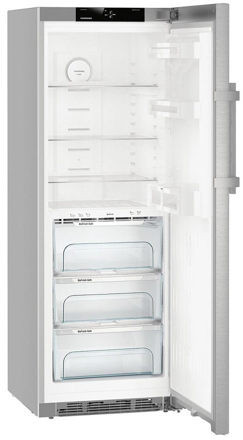 Frigider cu o usa Liebherr KBef3730 / 318 l / 165 cm / A++ / Inox photo 1