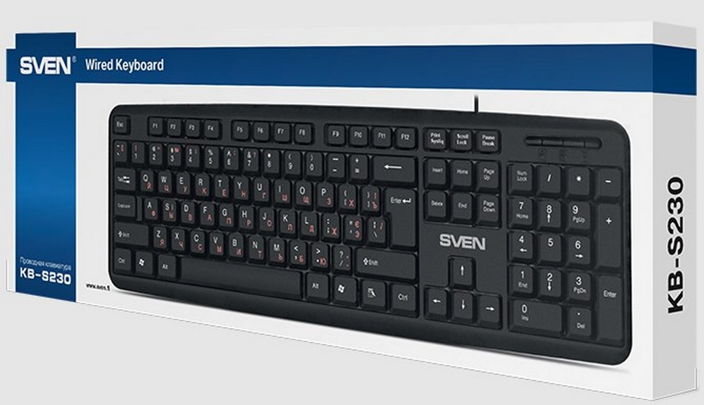 Tastatura cu fir Sven KBS230 / Membrana photo 4
