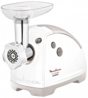 Tocator de carne Moulinex ME626T XF, 2.6 kg/min, Alb 