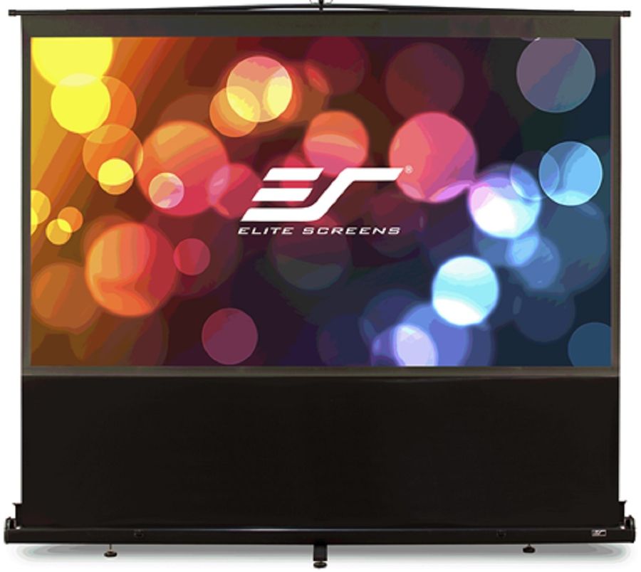 Elite Screens 100"(4:3) 203x152cm ez Cinema Series Telescoping Pull Up Series, Black photo 1
