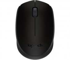 Logitech Wireless Mouse M171 Black, Optical Mouse for Notebooks, Nano receiver,  Black, Retail thumbnav 1