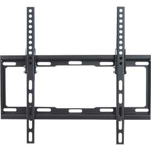 TV-Wall Mount for 26-52” - PureMounts ”BT400”, Tilted, up to 35kg, Tilt: 0/ -14°,  25mm wall distance, max.VESA 400x400, Steel black photo 1