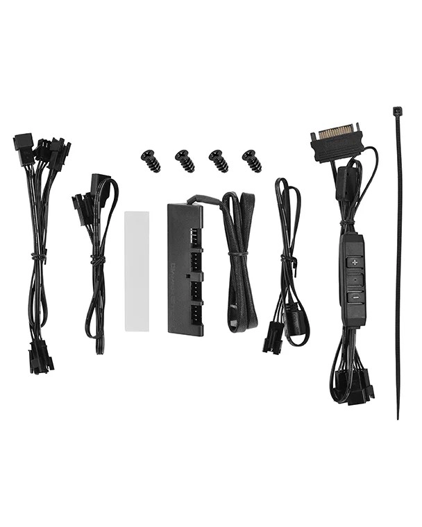Cooler pentru carcase DEEPCOOL ”CF120-3IN1” / 3 x A-RGB LED 120mm / Black photo 5