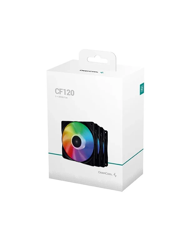 Cooler pentru carcase DEEPCOOL ”CF120-3IN1” / 3 x A-RGB LED 120mm / Black photo 6