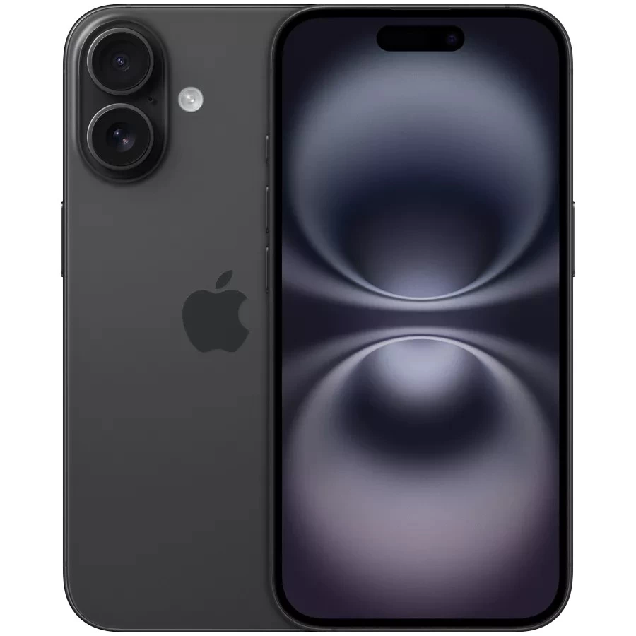 Смартфон Apple iPhone 16 128GB Black (MYE73ZD/A) photo 1