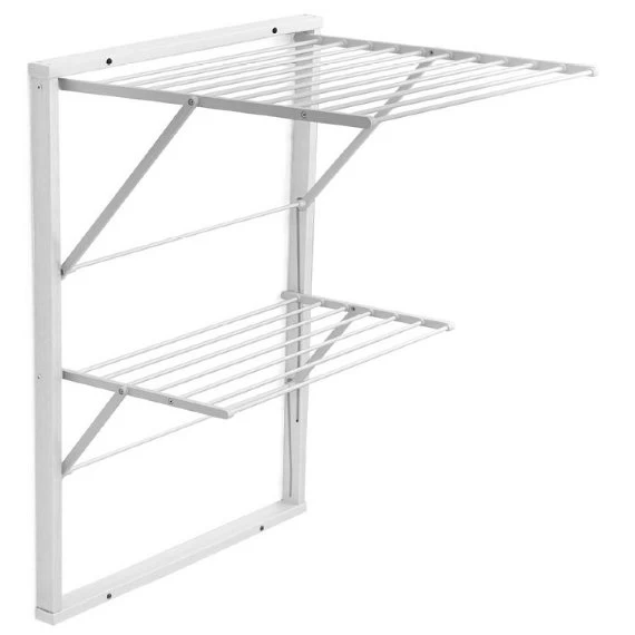 Uscator de perete cu aripa superioara larga Arredamenti Italia Kevin Lac alb photo 1