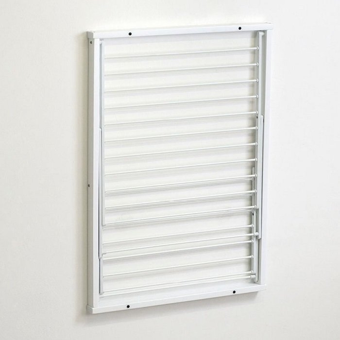Сушилка настенная с широким верхним крылом Arredamenti Italia Kevin Белый лак photo 2