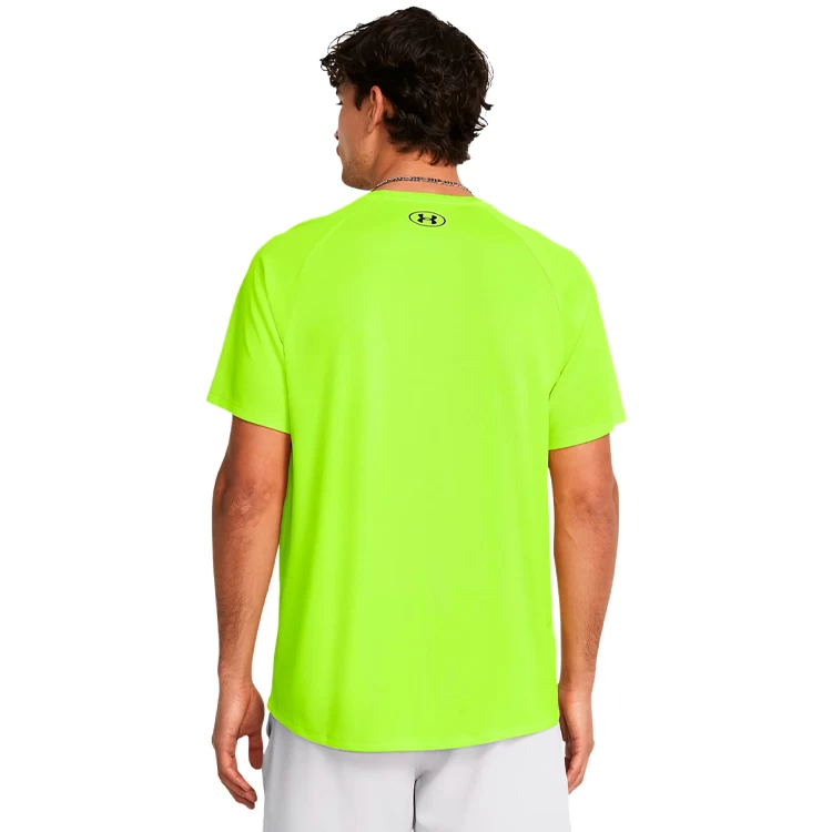Tricou bărbătesc Under Armour UA Tech Textured SS L Verde photo 5