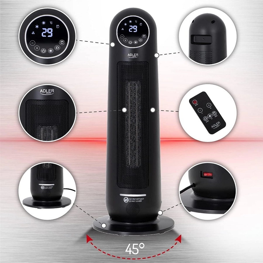 Тепловентилятор Adler AD7731 photo 6
