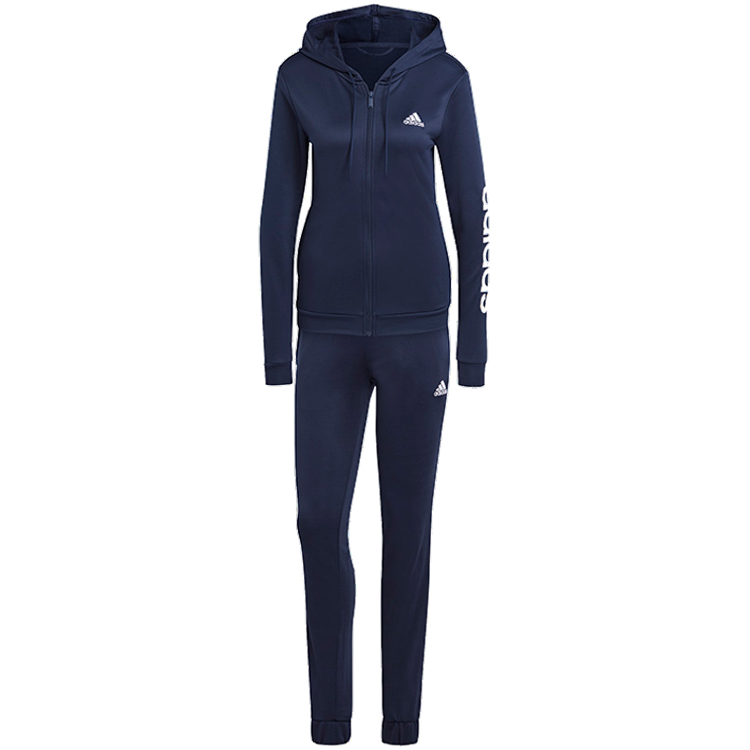 Costum Sportiv Adidas W LINEAR TS L Albastru Femei photo 1 Costum Sportiv Adidas W LINEAR TS L Albastru Femei photo 1