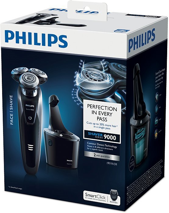 Электробритва Philips S9111/31 Чёрный photo 7