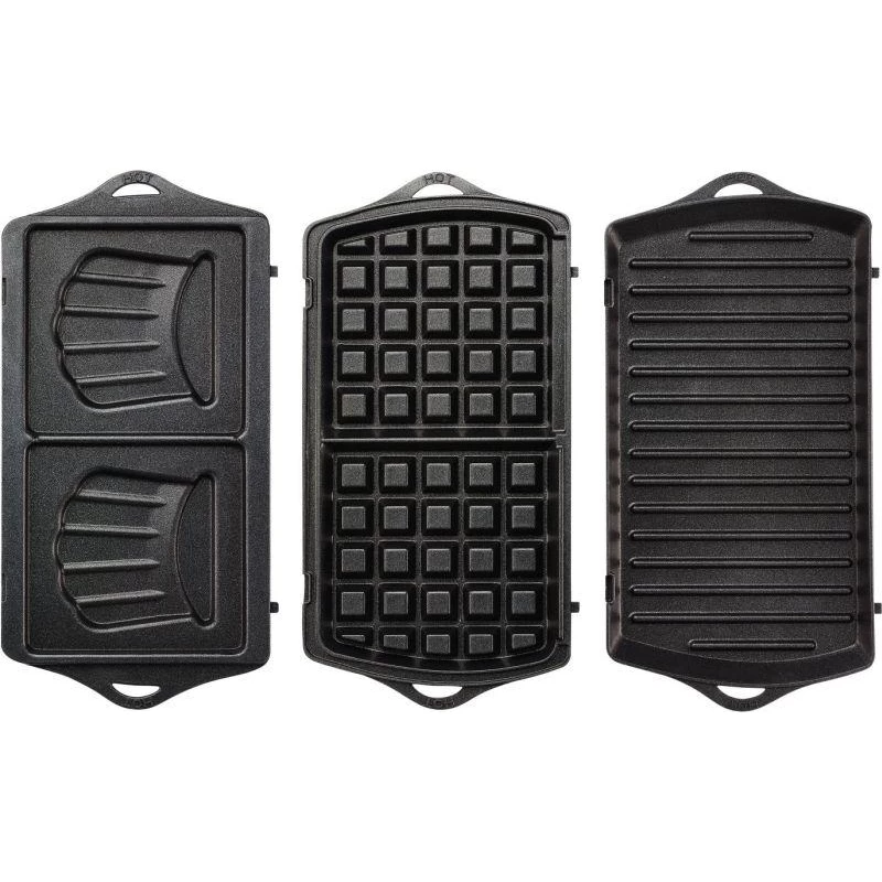 Waffle fier/Sandwich maker Tefal SW614831, 700 W, Negru photo 8