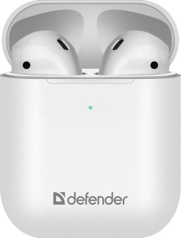 Căști Defender Twins 631 Alb Fara fir / Home and Office / Alb photo 1