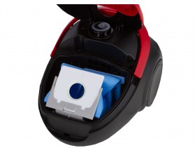 Aspirator cu sac Samsung VCC5491H31 / 2100W / Negru cu rosu photo 2