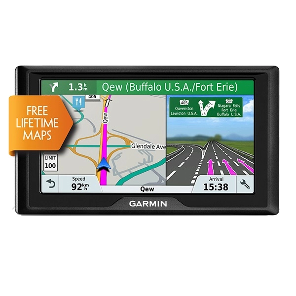 GARMIN Drive 61 LMT-S, Licence map Europe+Moldova, 6.0" LCD (800*480), MicroSD, Garmin Guidance 2.0, Junction view, Lane assist, Foursquare POIs, Lifetime traffic updates, Speaks street names, Trip planner, Battery life up to 1 hours, 170.8g photo 1
