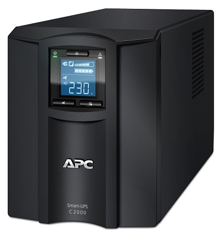 APC Smart-UPS C SMC2000I-RS, 2000VA/1300W, AVR, 7 x IEC Sockets (all 7 Battery Backup + Surge Protected), LCD Display, PowerChute USB /Serial Port photo 1