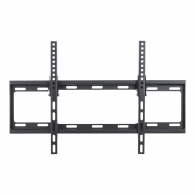TV-Wall Mount for 32-70” - PureMounts ”BT600”, Tilted, up to 35kg, Tilt: 0/ -14°,  25mm wall distance, max.VESA 600x400, Steel black thumbnav 1